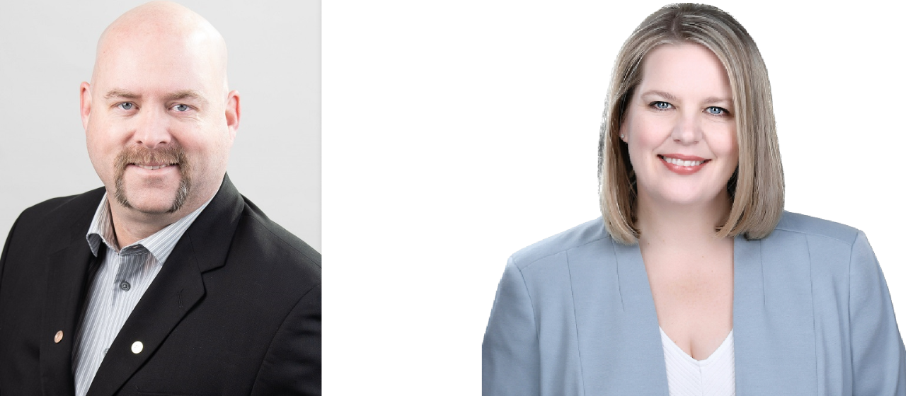 Michael Reid, senior financing manager, Export Development Canada and Karen Hennessey, partner, Gowling WLG
